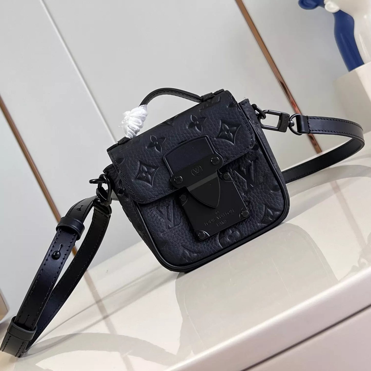 ピコ S-LOCK ブラック トリヨン モノグラム M83148 – LW447