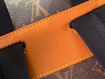 モンスリー バックパック ブラウン モノグラム ダストキャンバス – LW158