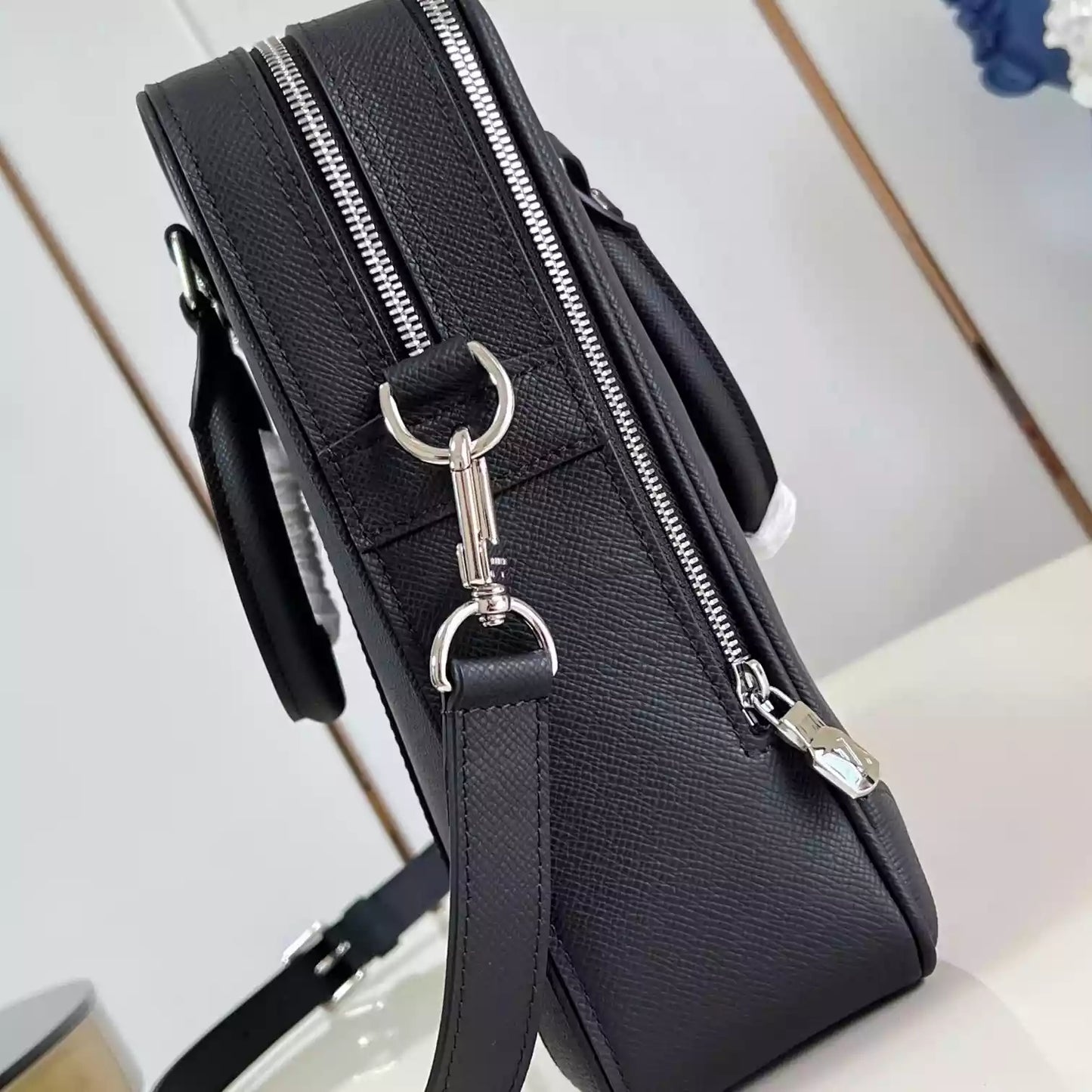 ポルテ ドキュメント ボヤージュ ブラック タイガ カウハイドレザー M30967 – LW322