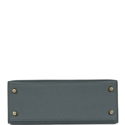 エルメス ケリーセリエ 25 ブルーオラージュ エプソンゴールド金具