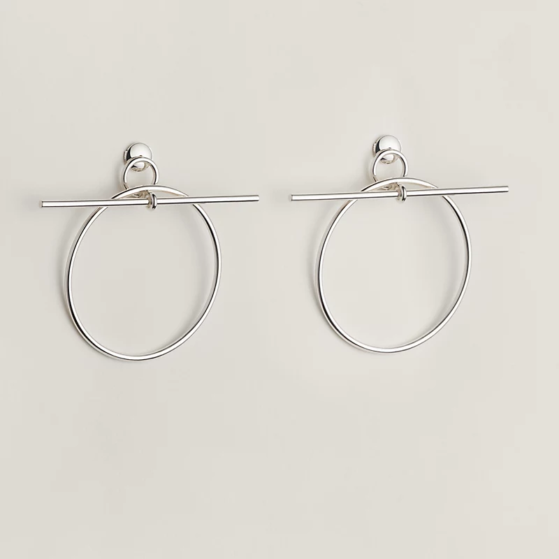 エルメス ループイヤリング（ミディアム）新入荷