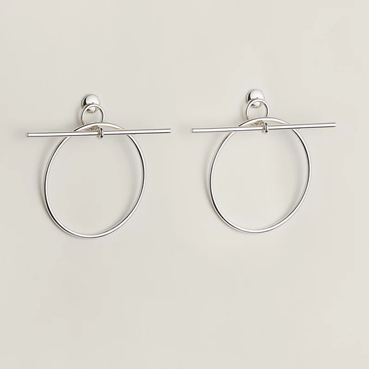 エルメス ループイヤリング（ミディアム）新入荷