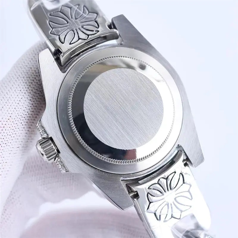 ロレックス サブマリーナー デイト ダイヤモンド クロムハーツ ベルト 3カラー