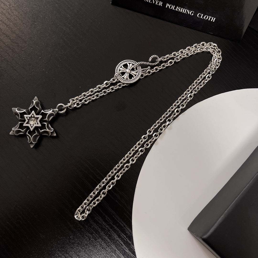【CHROME HEARTS】ネックレス、新しいネックレス万能シンプルファッションオーナメント