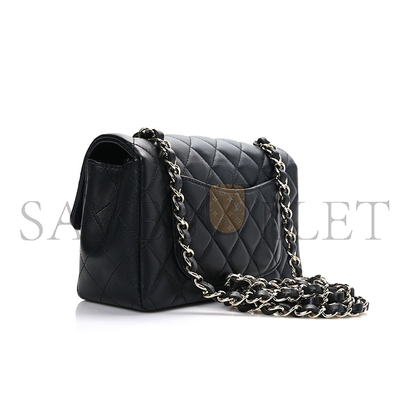 シャネル ラムスキン キルティング ミニ フラップバッグ 1242244 (20*12*6cm)