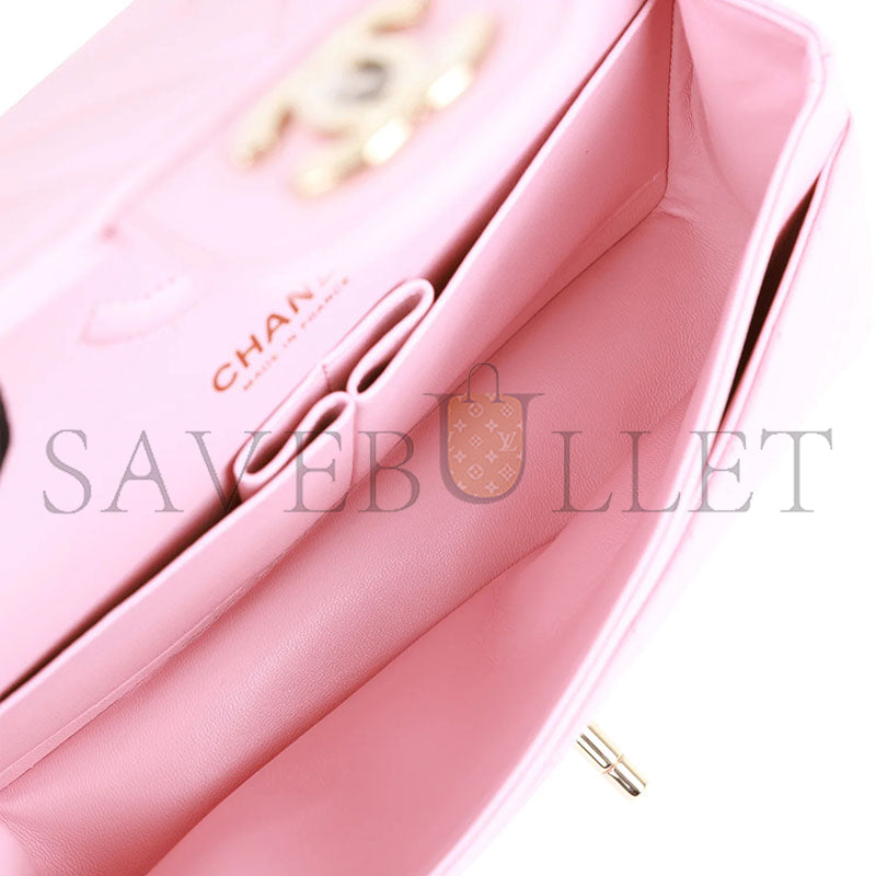 シャネル スモール シェブロン クラシック ダブルフラップ 1192140 (23*13*6cm)