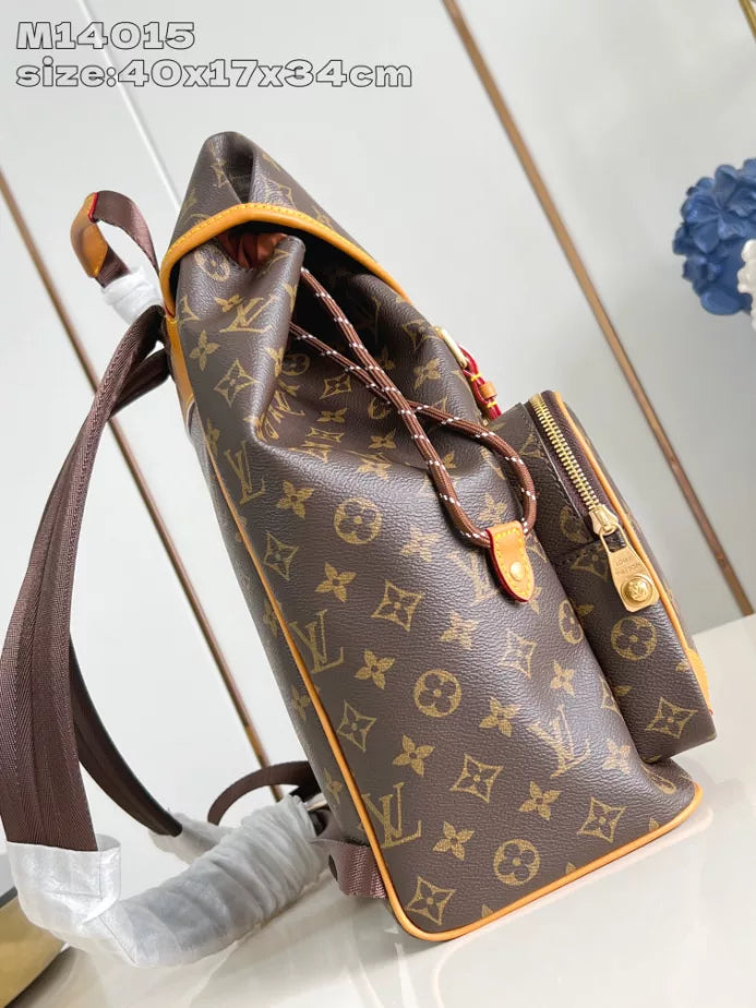 モンスリ カーゴバックパック ブラウン モノグラム キャンバス M14015 – LW332