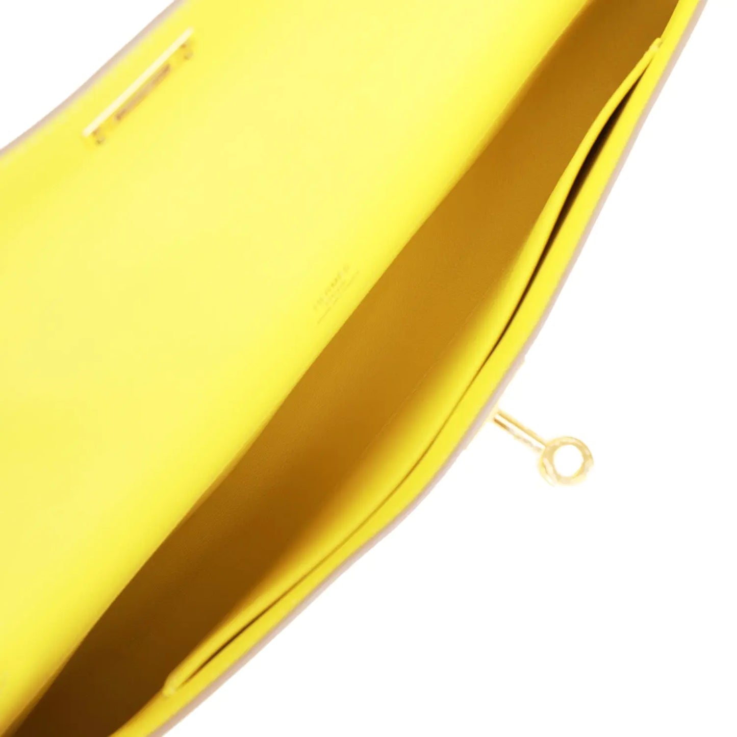 エルメス ケリーカット ライムスイフト ゴールド金具