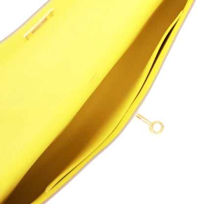 エルメス ケリーカット ライムスイフト ゴールド金具