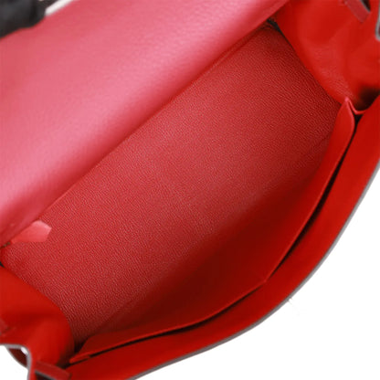 エルメス スペシャルオーダー (HSS) ケリー トゥルヌ 35 ルージュ グルナ ヴァーソ トゴ パラジウム金具