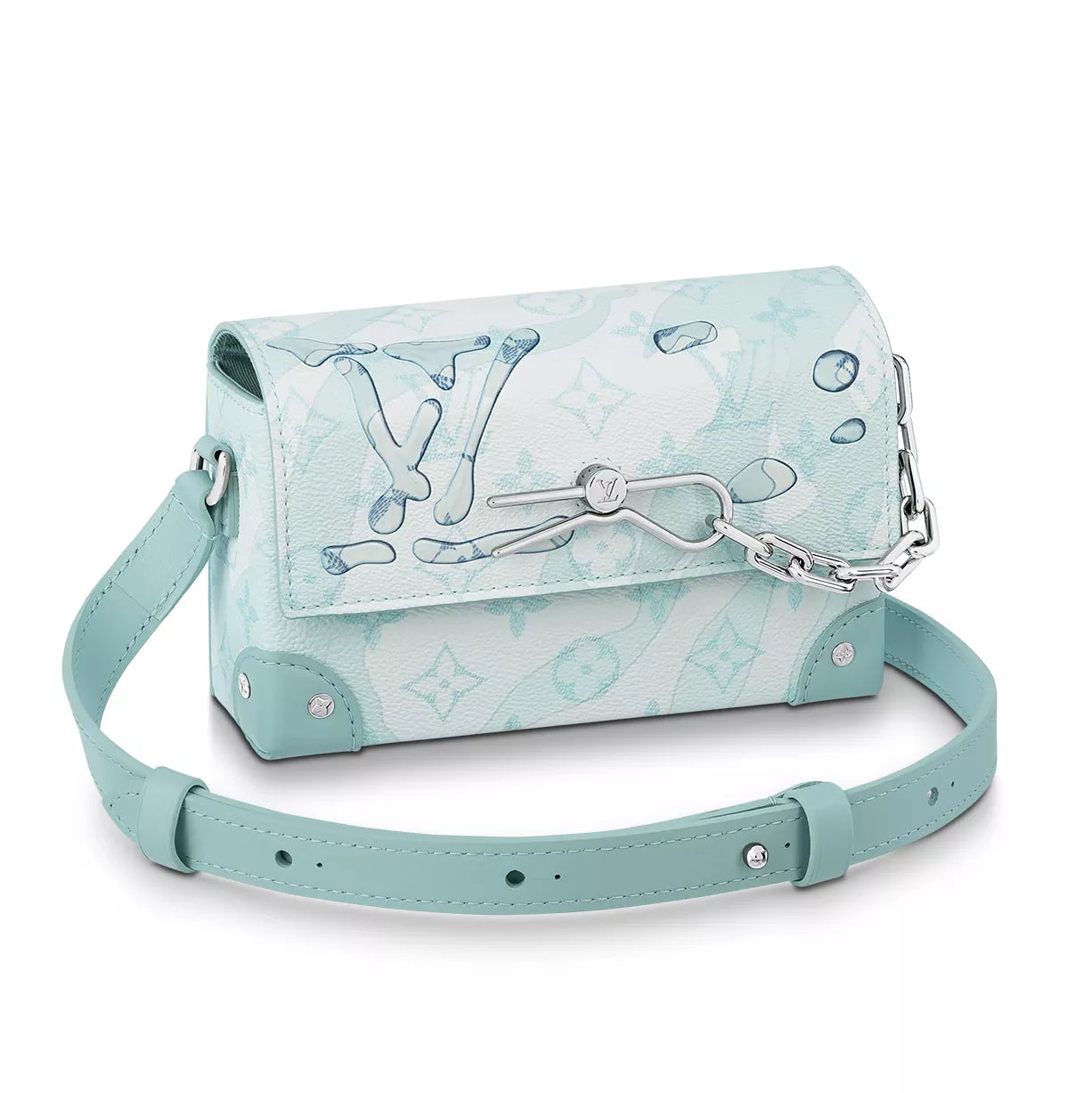 スチーマー ウェアラブルウォレット モノグラム アクアガーデン M22637 – LW242