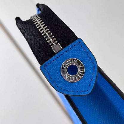 ポシェット ボヤージュ MM ブルー タイガ カウハイドレザー M30423 – LW408