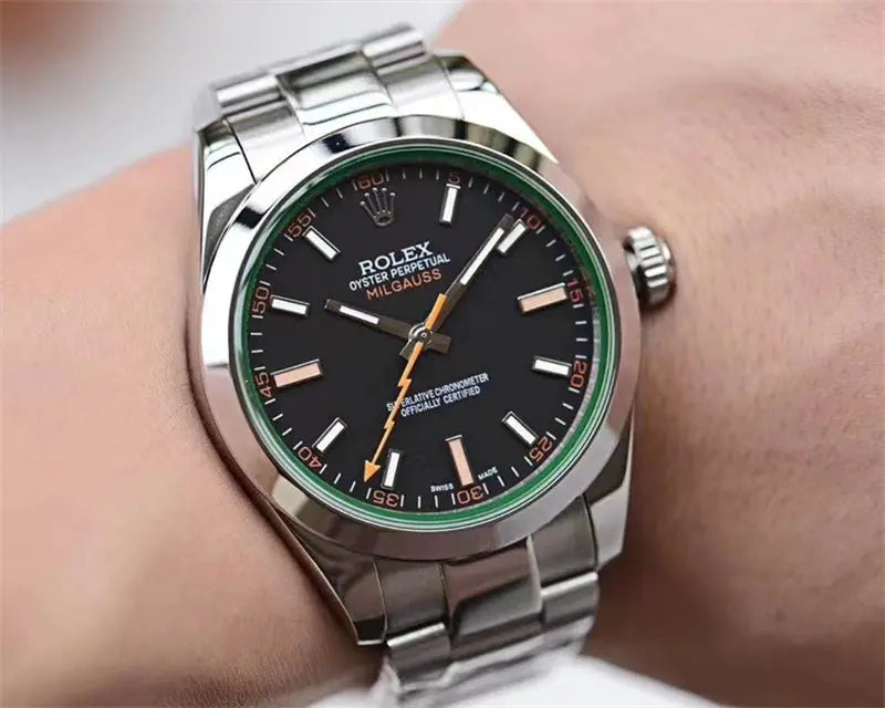 ROLEX ロレックス ミルガウス 116400GV ブラック ランダムシリアル