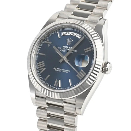 ロレックス デイデイト40 228239 ブルー文字盤