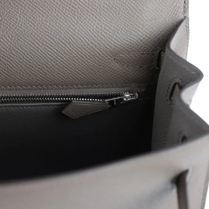 エルメス ケリーセリエ 25 エタン エプソン パラジウム金具