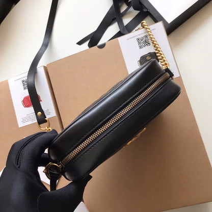 GGマーモント キルティング ミニバッグ