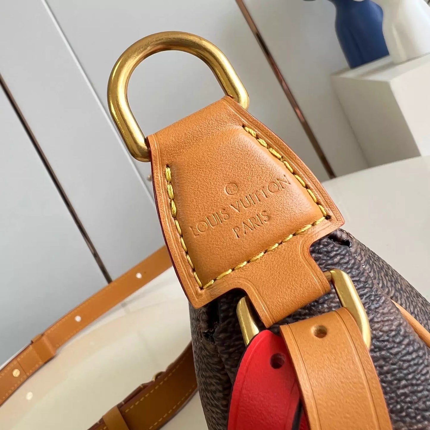 XL ブラウン モノグラム ダストキャンバス アクセサリーポーチ M11623 – LW435