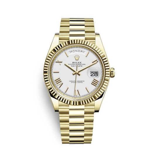 デイデイト 40 ウォッチ : 18 CT イエローゴールド - M228238-0042