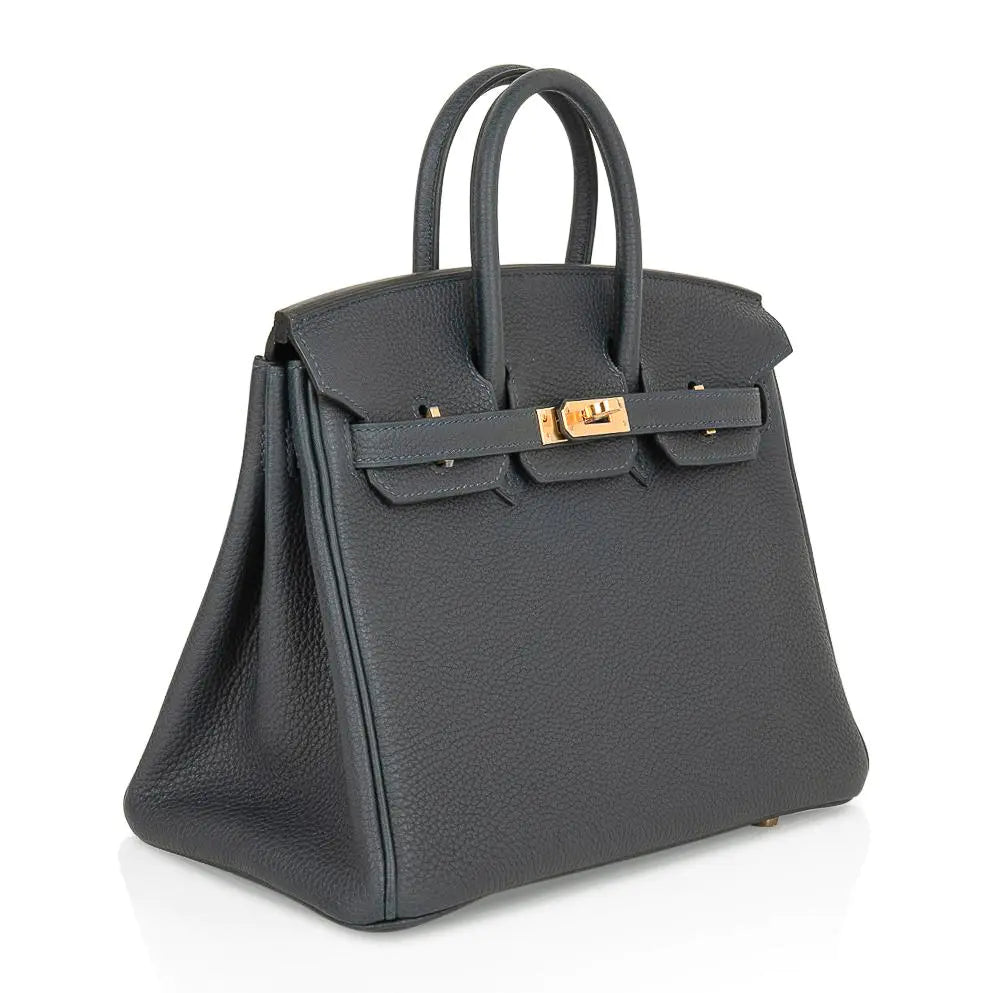 エルメス バーキン 25 バッグ ヴェール・ルソー 新作 秋色 トゴ ゴールド金具