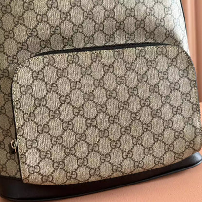 グッチ GGスプリーム メンズ バックパック ブラウン ブラック – BG069