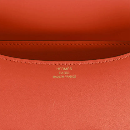 エルメス コンスタンス 18 オレンジスイフト ゴールド金具