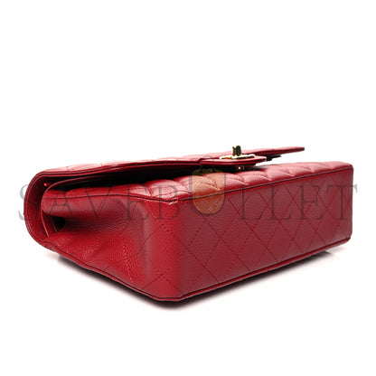 シャネル キャビア キルティング ミディアム ダブルフラップ 1176682 (25*15*6cm)