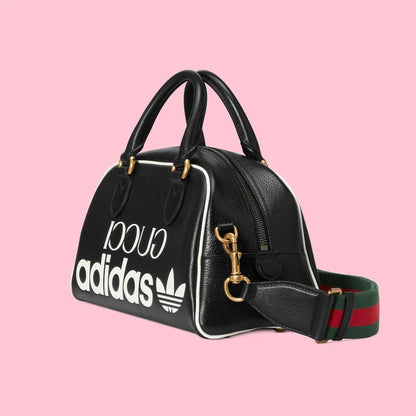 ADIDAS X GUCCI ミニ ダッフルバッグ 28 X 16 X 12CM