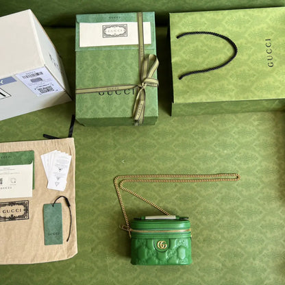 GGマトラッセ トップハンドル ミニバッグ