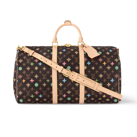 LV キーポル バンドリエール 50 バッグ（チョコレートモノグラム クラギーコーティングキャンバス） – LW176