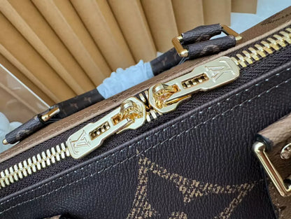 ルイ・ヴィトン キーポル・バンドリエール 45 モノグラム・ジャイアント・キャンバス – LW191