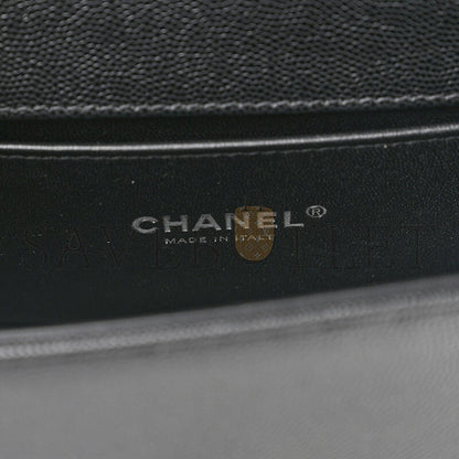 シャネル キャビア スモール キルティング ボーイ フラップ ブラック A67085 Y83338 94305 (20*12*8cm)