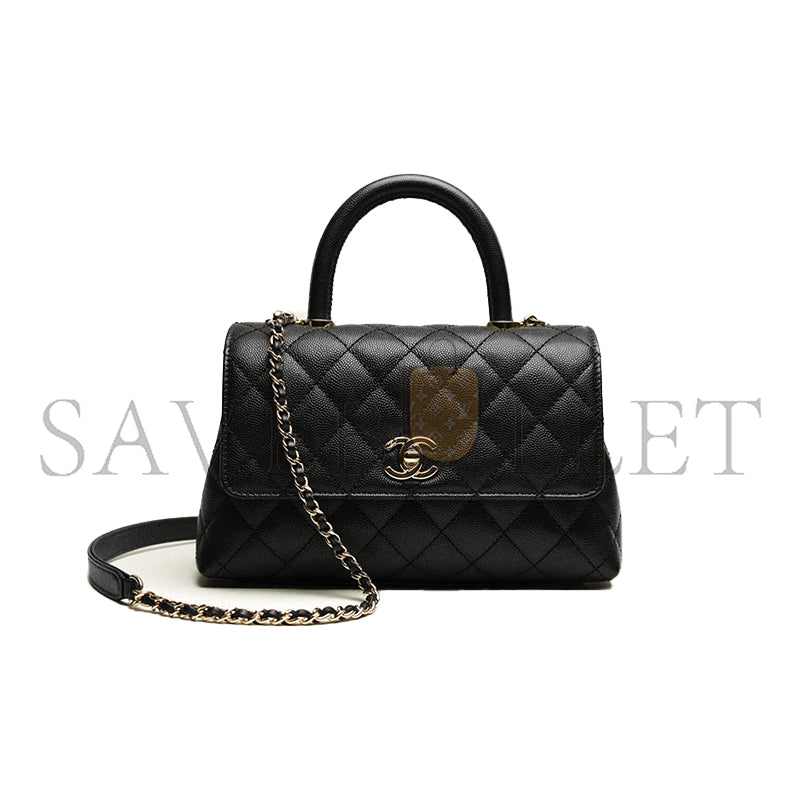 シャネル マスター スモール トップハンドル フラップバッグ A92990 (24*14*10cm)