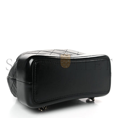 シャネル マスター カーフスキン キルティング スモール ガブリエル バックパック ブラック A94485 (23*22.5*10.5cm)