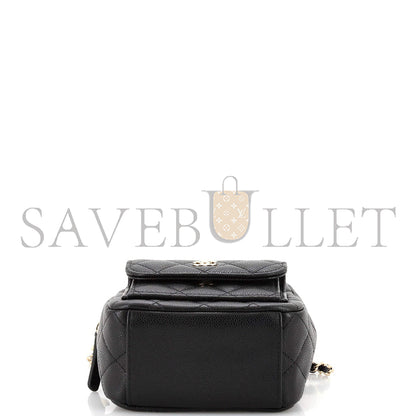 シャネル マスタークラシック CC チェーンポケット バックパック キルティング キャビア ミニ AP3753 (18*13*9cm)