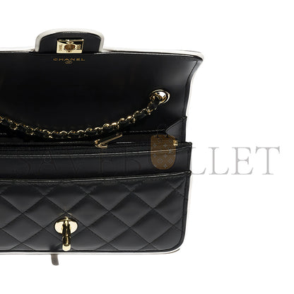 シャネル マスター ウォレット ブラック＆ホワイト チェーンウォレット ショルダーバッグ AP4511 (19×12×3.5cm)
