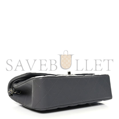 シャネル ラムスキン キルティング ダブルフラップ ダークグレー AS1112 (25.5×15.5×6.5cm)