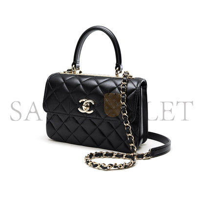 シャネル マスター ミニ フラップバッグ トップハンドル付き AS4654 (20*15*8cm)