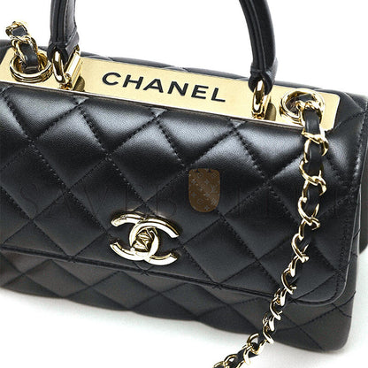 シャネル マスター ミニ フラップバッグ トップハンドル付き AS4654 (20*15*8cm)