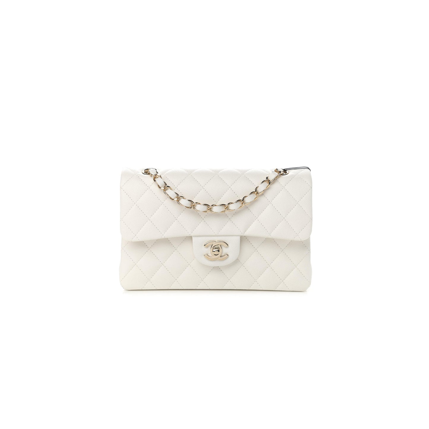 シャネル キャビア キルティング スモール ダブルフラップ 1110870 (23*13*6cm)