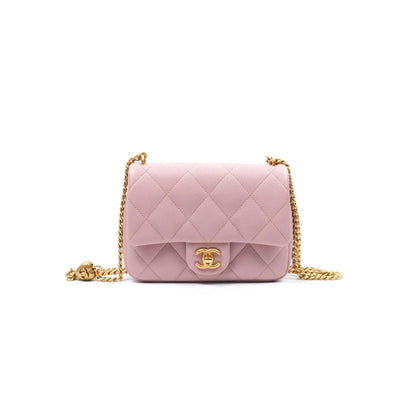 シャネル マスター キャビア キルティング ミニ スイートハート フラップ AS4040 (19*13*5cm)