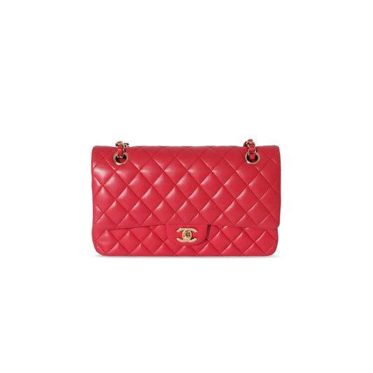 シャネル ミディアム クラシック フラップ キルティング ラムスキン A01112 (25*15*6cm)