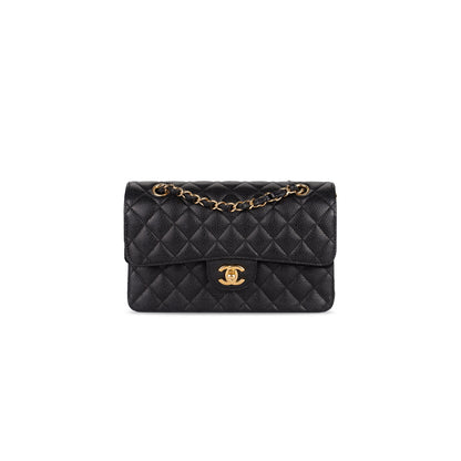 シャネル キャビア キルティング スモール クラシック フラップ 1300249 (23*14*6cm)