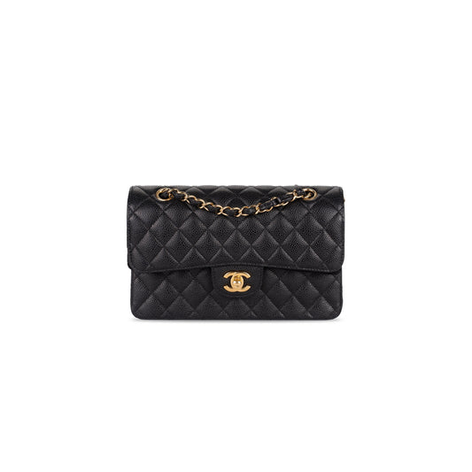 シャネル キャビア キルティング スモール クラシック フラップ 1300249 (23*14*6cm)