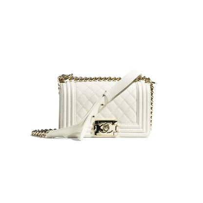 シャネル スモール キルティング ボーイバッグ A67085 B05839 10601 (20.5×12×8.5cm)