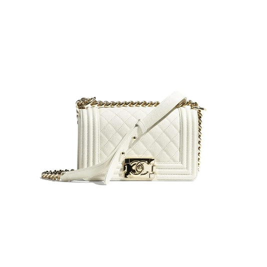 シャネル スモール キルティング ボーイバッグ A67085 B05839 10601 (20.5×12×8.5cm)