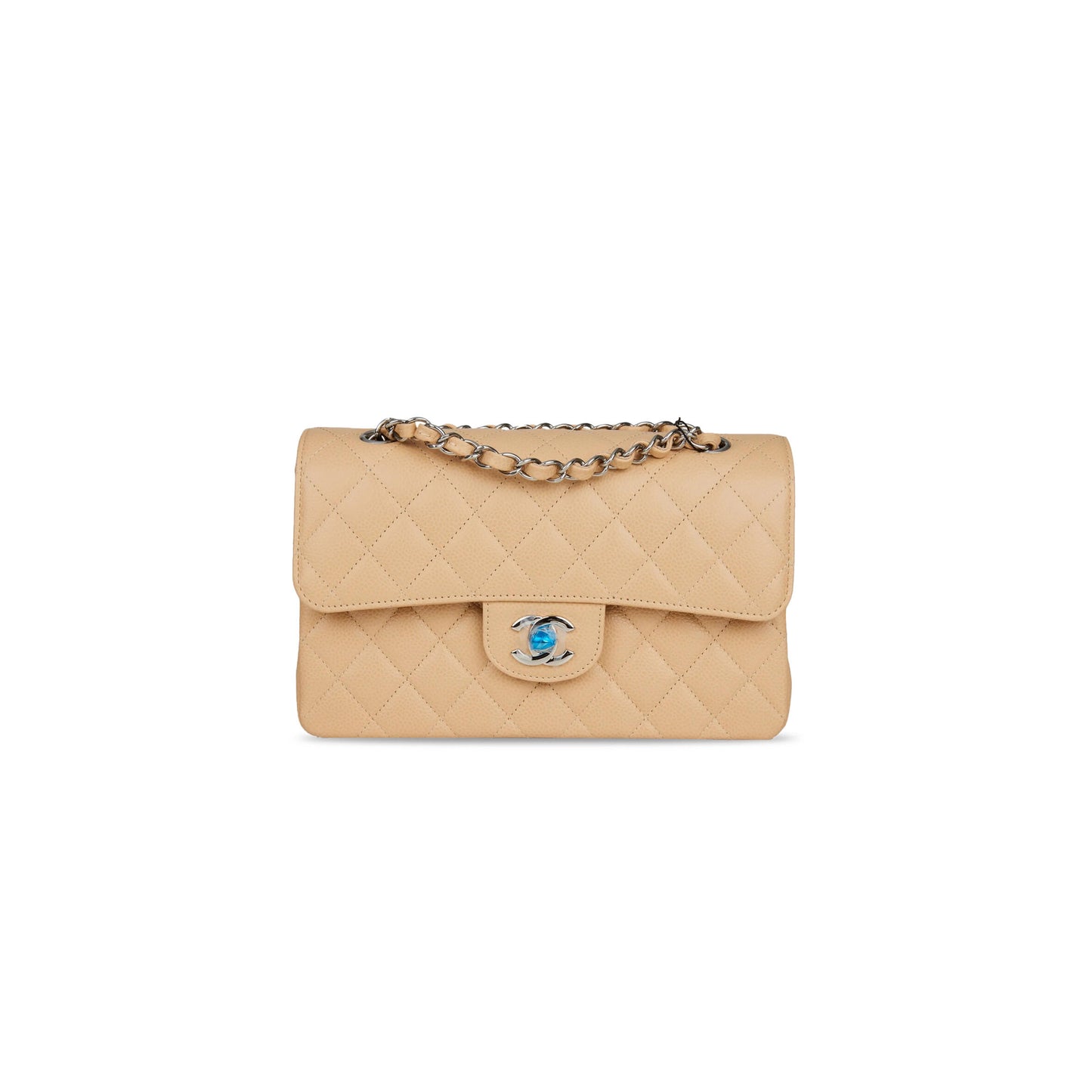 シャネル キャビア スモール クラシック ダブルフラップ 1652112 (23*13*6cm)