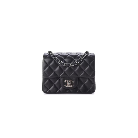 シャネル マスターラムスキン キルティング ミニ スクエア フラップ 1535500 (17*12*7cm)