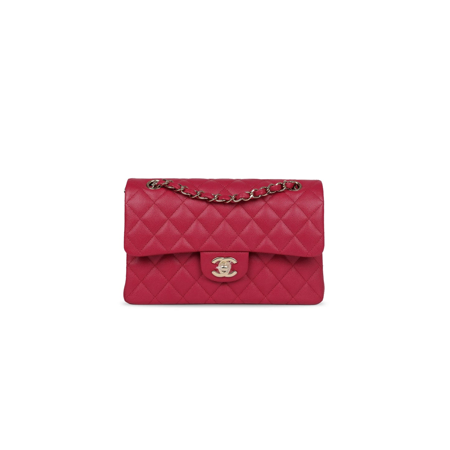 シャネル キャビア キルティング スモール ダブルフラップ 1747998 (23*13*6cm)