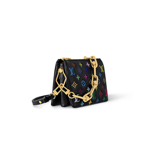 ルイ・ヴィトン 村上 LV X TM クッション BB M13232 (21×16×7cm)