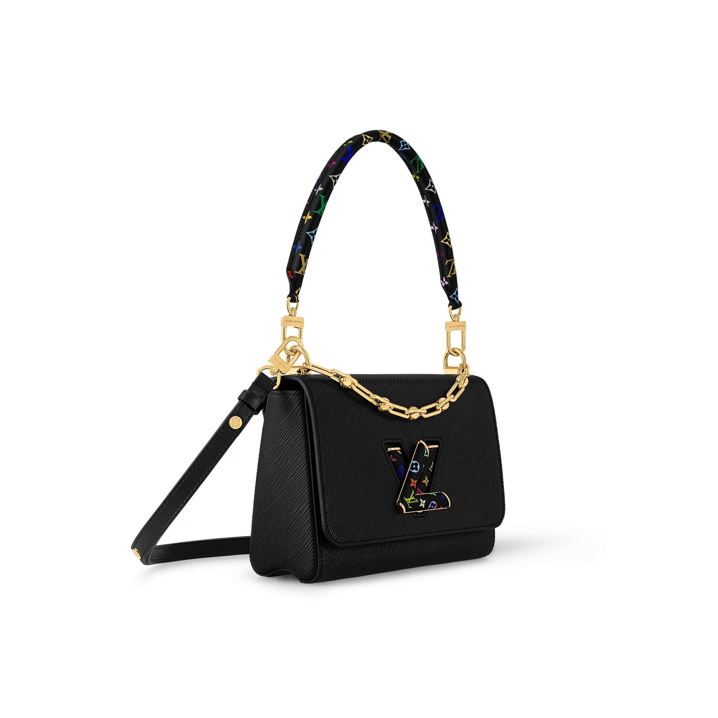 ルイ・ヴィトン ムラカミ LV X TM ツイストMM スリムバッグ M13243 (23*16*8cm)